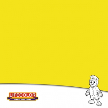Airbrush Farbe - Lifecolor gelb matt